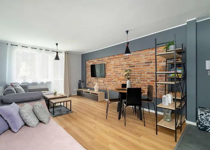 Modern Jaworowa Perfect For Remote Work By Renters * Poznań